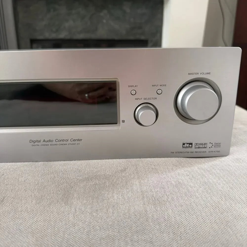 Sony STR-K700 5.1 Channel Home Theater AV Receiver Silver Tested Working